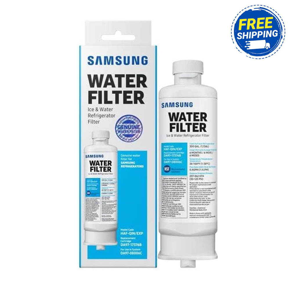 Samsung Genuine Refrigerator Water Filter for Samsung DA97-17376B / HAF-QIN / HAF-QIN/EXP