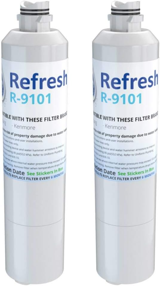 Refresh R-9101 Replacement for Samsung DA29-00020A, DA29-00020B, HAF-CIN/EXP, 46-9101 Refrigerator Water Filter