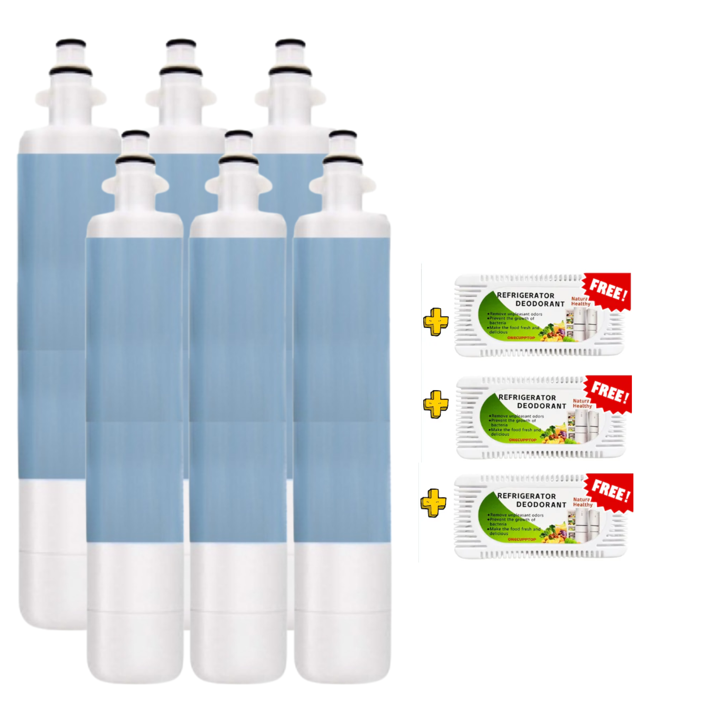 Value Replacement for GE MSWF / MSWFDS / EFF-6022A / 101820A Refrigerator Water Filter