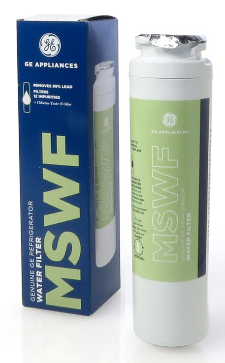 GE MSWF Refrigerator Water Filter 101820A, 101821B, RWF1500A