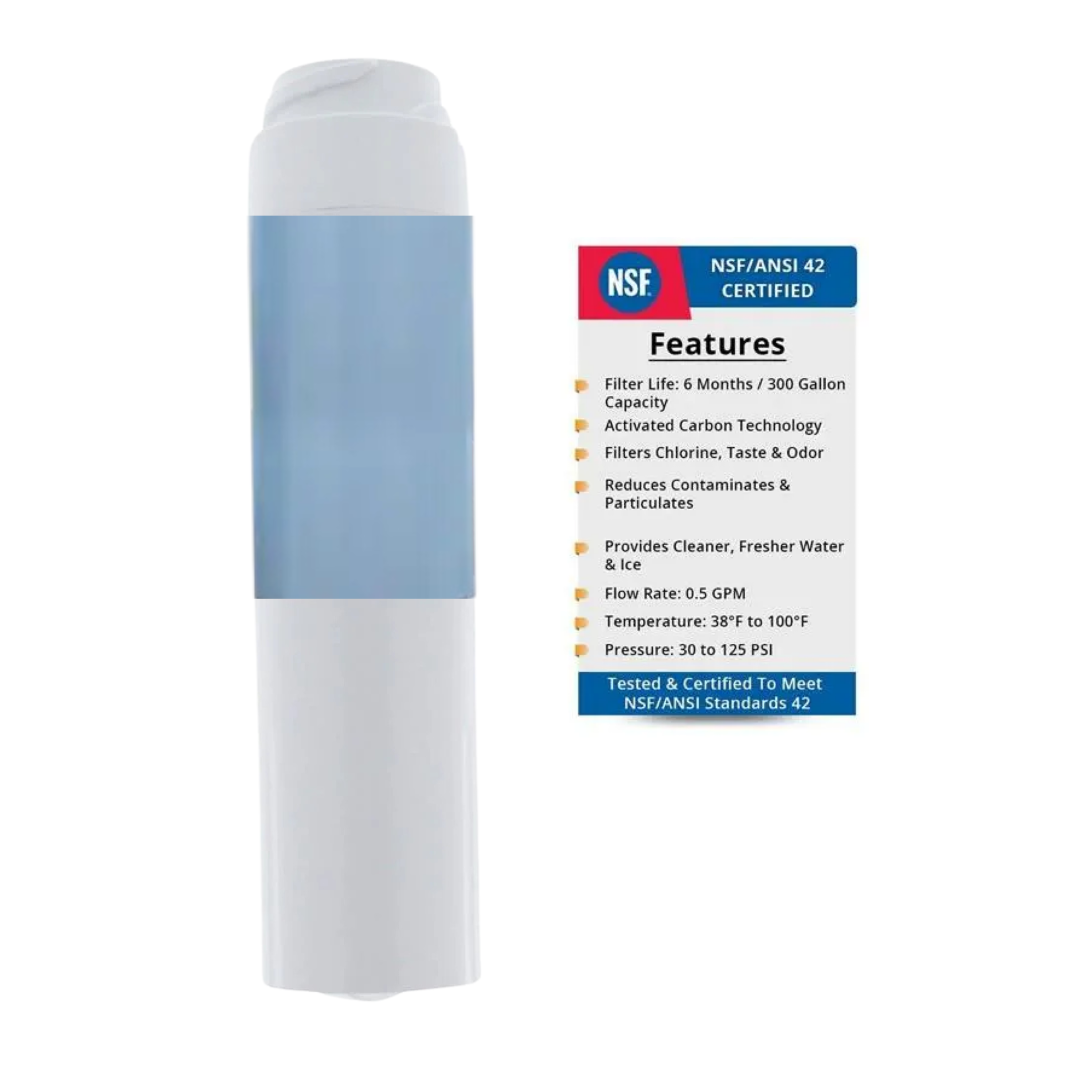 Generic Replacement for GE GSWF, Kenmore 46-9914, 469914, 9914 Refrigerator Water Filter