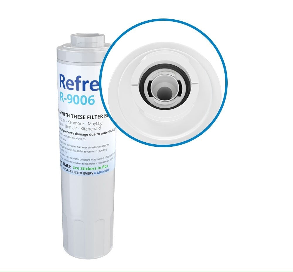 Refresh R-9006 Replacement Refrigerator Water Filter for UFK8001 / WF295 / WSM-2