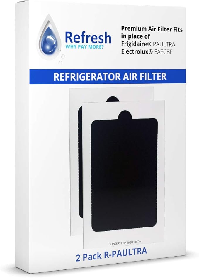 Refresh Replacement Refrigerator Air Filter for EAFCBF, PAULTRA, 241754001, 242047804, 242061001, 7241754001