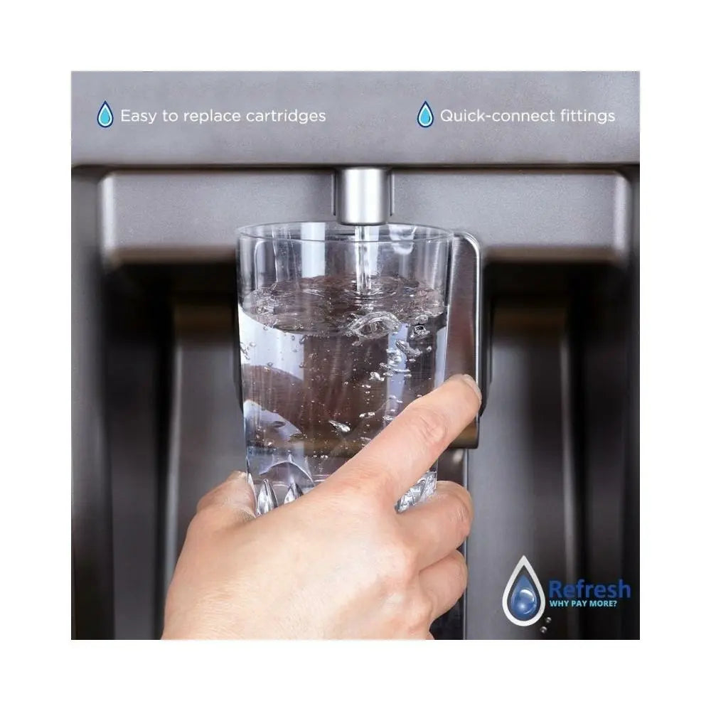 Refresh Premium Plus R-9010(B) Replacement Refrigerator Water Filter - Fits Whirlpool Filter 5 - Refresh R-9010(B)