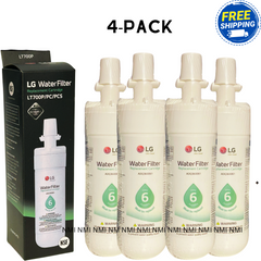 Genuine LG LT-700P Refrigerator Water Filter 6-Pack