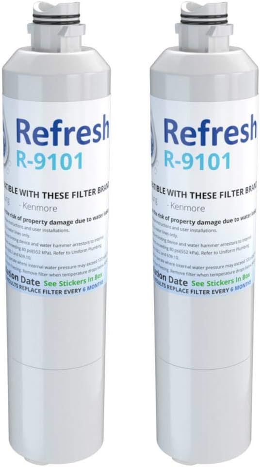 Refresh Replacement for Samsung DA29-00020A, DA29-00020B, HAF-CIN/EXP, 46-9101 Refrigerator Water Filter