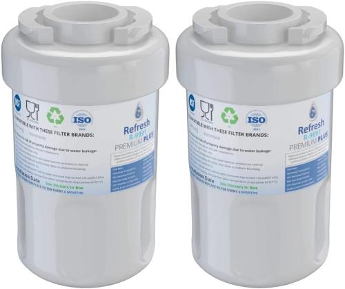 Refresh R-9991 NSF-53 Premium Plus Replacement Refrigerator Water Filter Compatible with GE Smartwater MWF GWF, MWFP, MWFA and Kenmore 46-9991, 469991, 9991 Refrigerator Water Filter