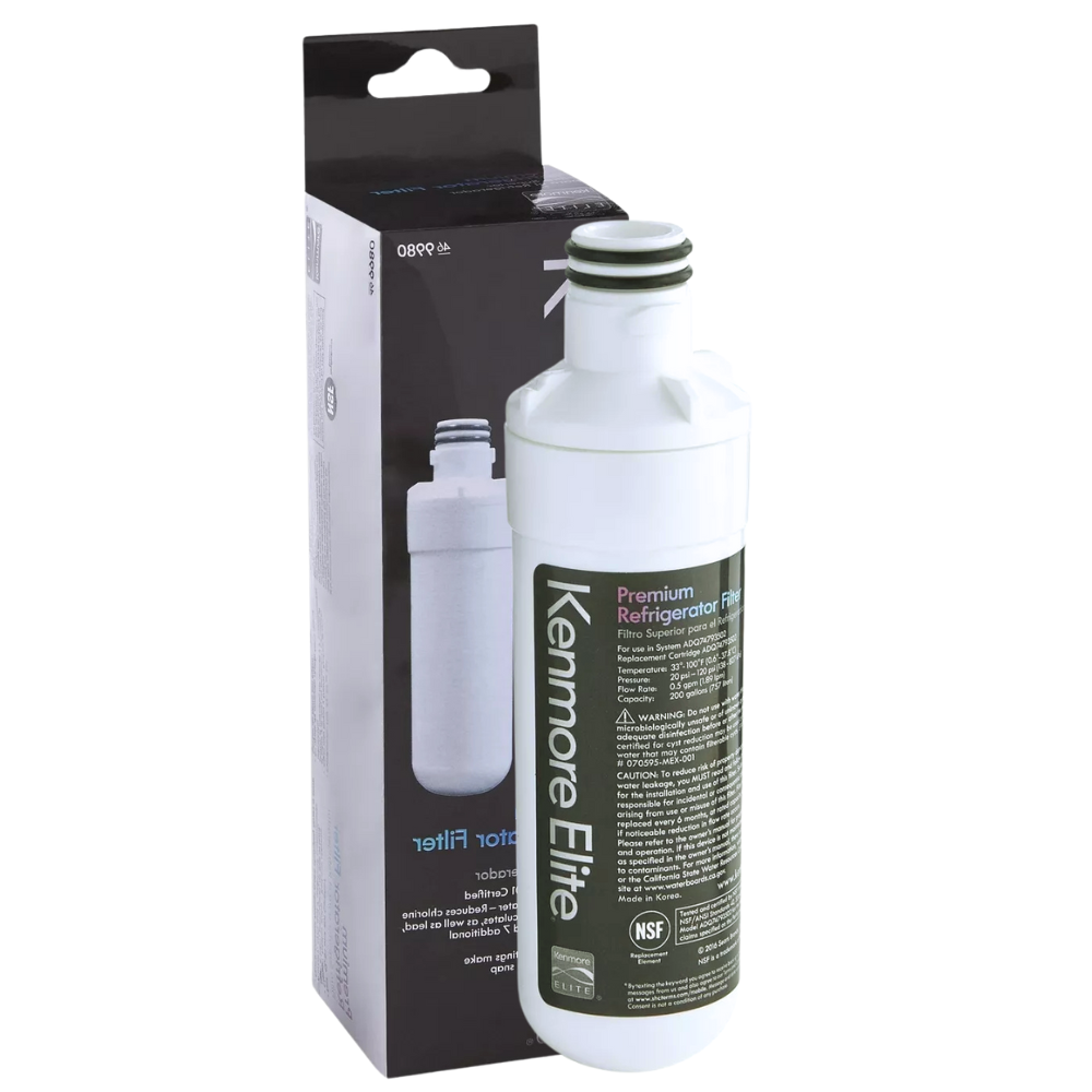 Genuine Kenmore 9980 Refrigerator Water Filter ADQ74793502 ADQ7493502 ADQ747935 MDJ64844601 46-9980 ADQ74793501 LT1000PC LT1000 ADQ74793502