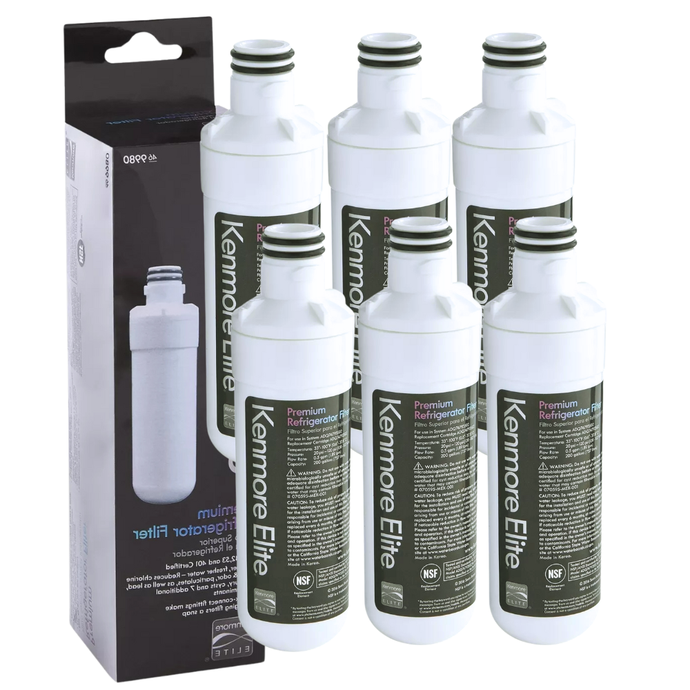 Genuine Kenmore 9980 Refrigerator Water Filter ADQ74793502 ADQ7493502 ADQ747935 MDJ64844601 46-9980 ADQ74793501 LT1000PC LT1000 ADQ74793502