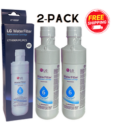 Genuine LG LT-1000P Refrigerator Water Filter 2-Pack ($28.97/ Filter) + FREE Shipping