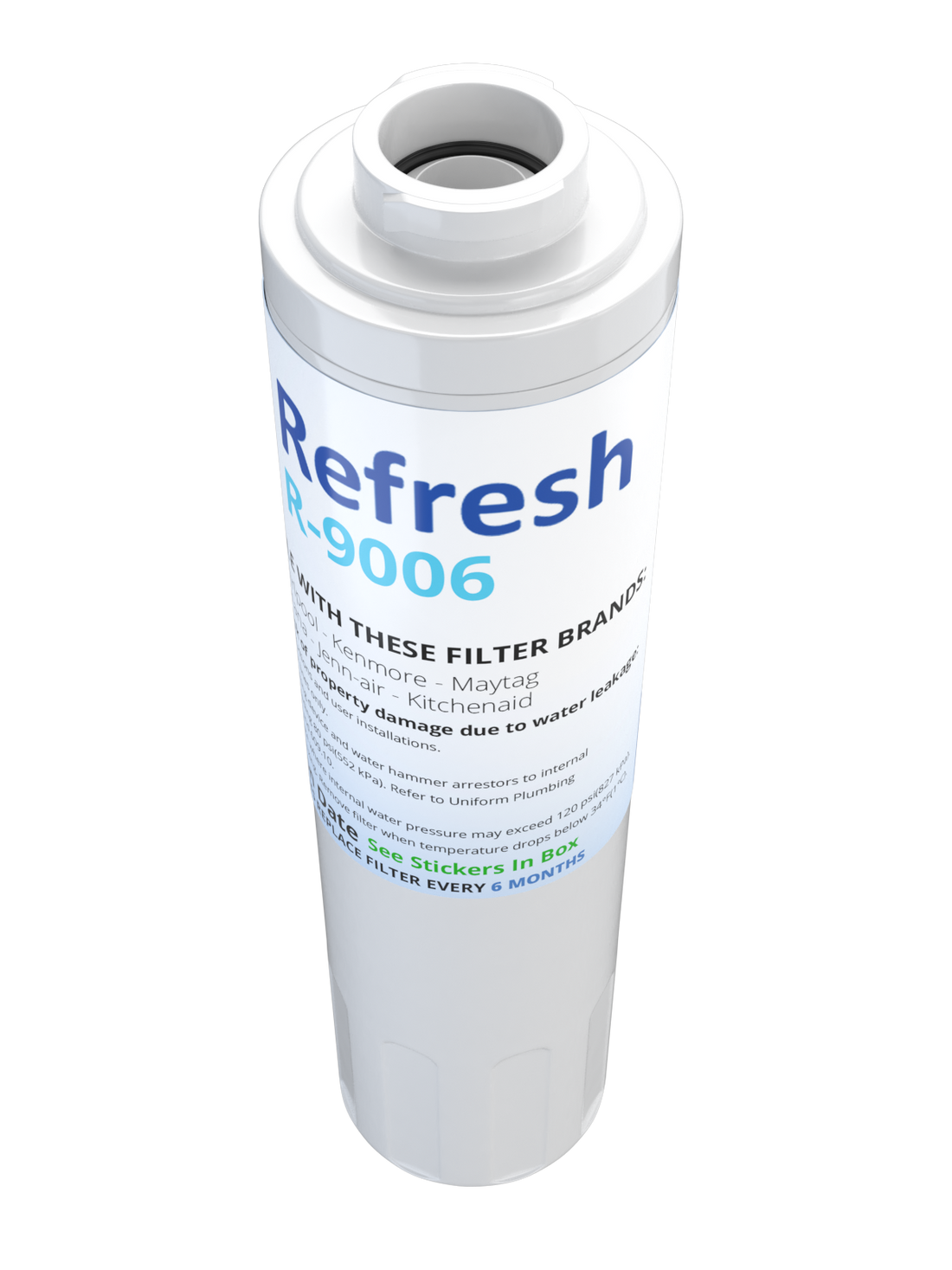Filter Refresh Refresh R-9006 Replacement Refrigerator Water Filter fo