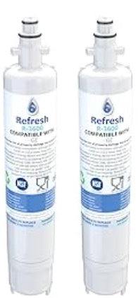 Refresh Replacement Refrigerator Water Filter Compatible With GE RPWF, R-3600 and FILTER models RWF1063, RWF3600A, RPWF, WSG-4 (does NOT fit RPWFE)