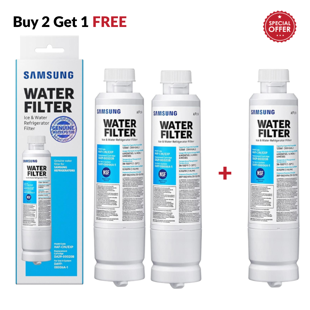 BUY 2, GET 1 FREE! Genuine Samsung Refrigerator Water Filter for Samsung DA29-00020B HAF-CIN / HAF-CIN/EXP