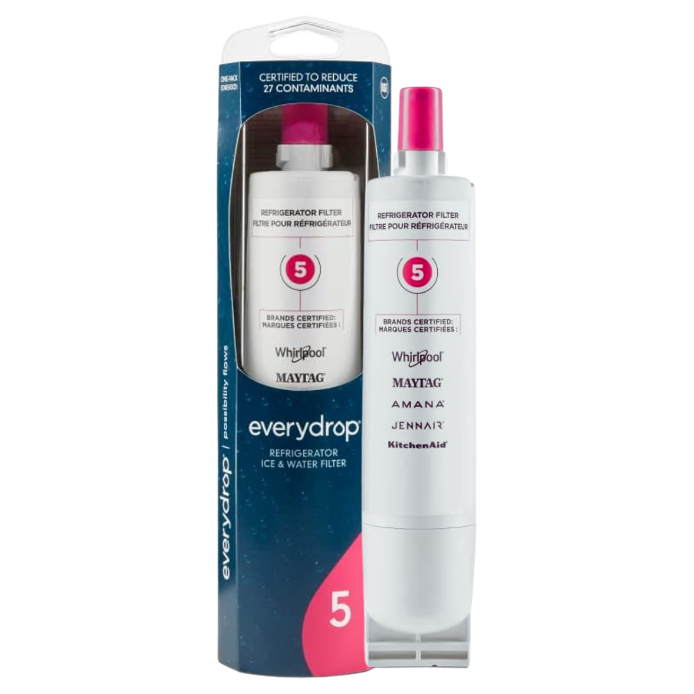 Genuine everydrop® by Whirlpool Refrigerator Water Filter for EDR5RXD1 Filter 5 4392857 NL300 4396510 4396509 4396547 LC400V 4396510p WF-NLC240V PNL240V