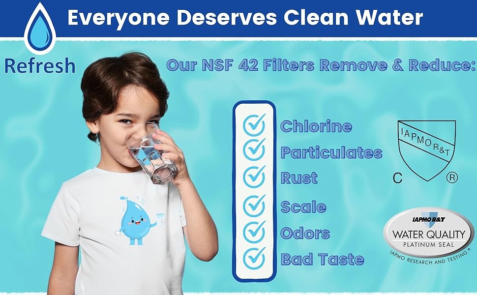 Filter Refresh Refresh R-8006-S Replacement Refrigerator Water Filter
