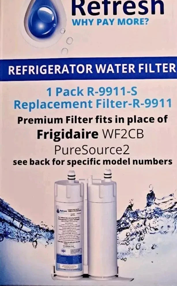 Refresh R-9911-S Water Filter Frigidaire WF2CB PureSource2 Kenmore